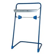 Celtex Putzpapierspender Standger�t blau 500x405x840mm bis max. 40cm Rollen