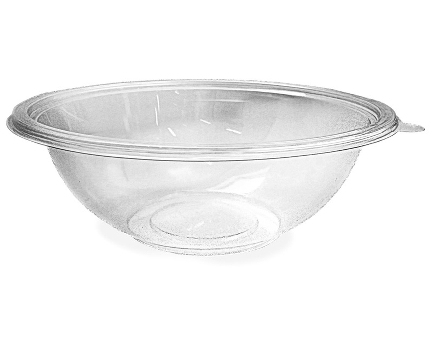 Salatschalen rund  19,9 cm PREMIUM klar  750 ml (PET), 50 Stk.