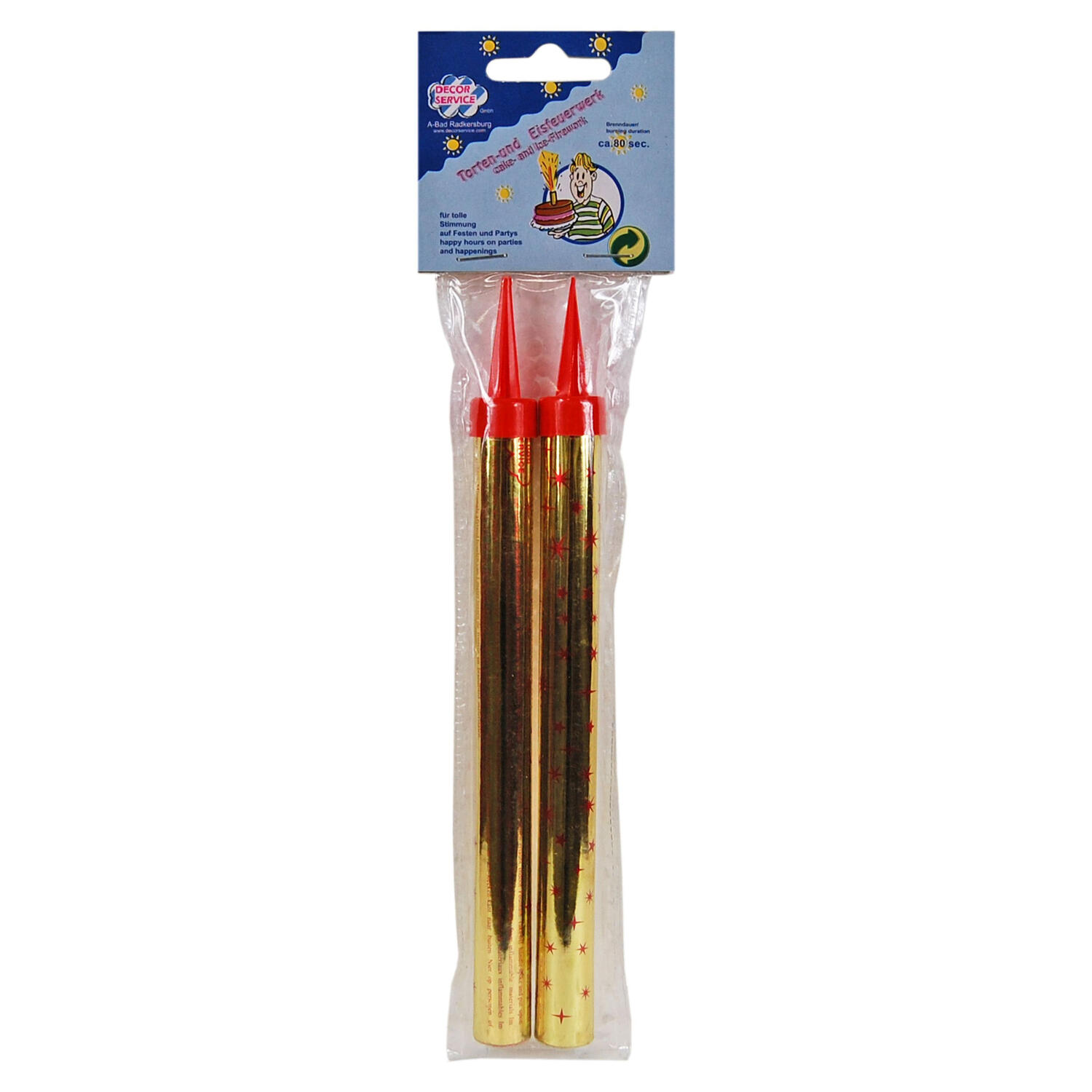 Torten- und Eisfeuerwerk, 16cm, 2 Stk.