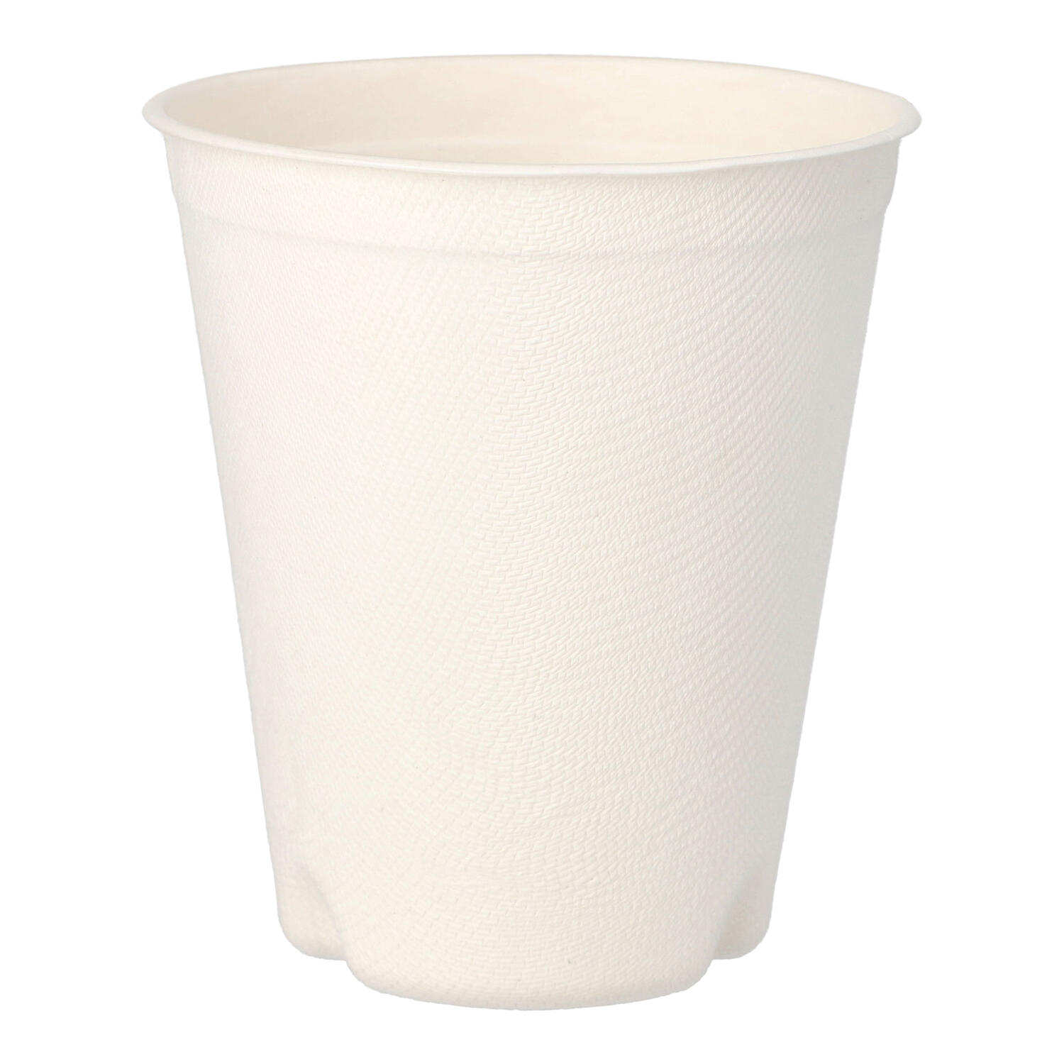 Hei�getr�nkebecher aus Zuckerrohr pure 300 ml, � 90mm, 50 Stk.