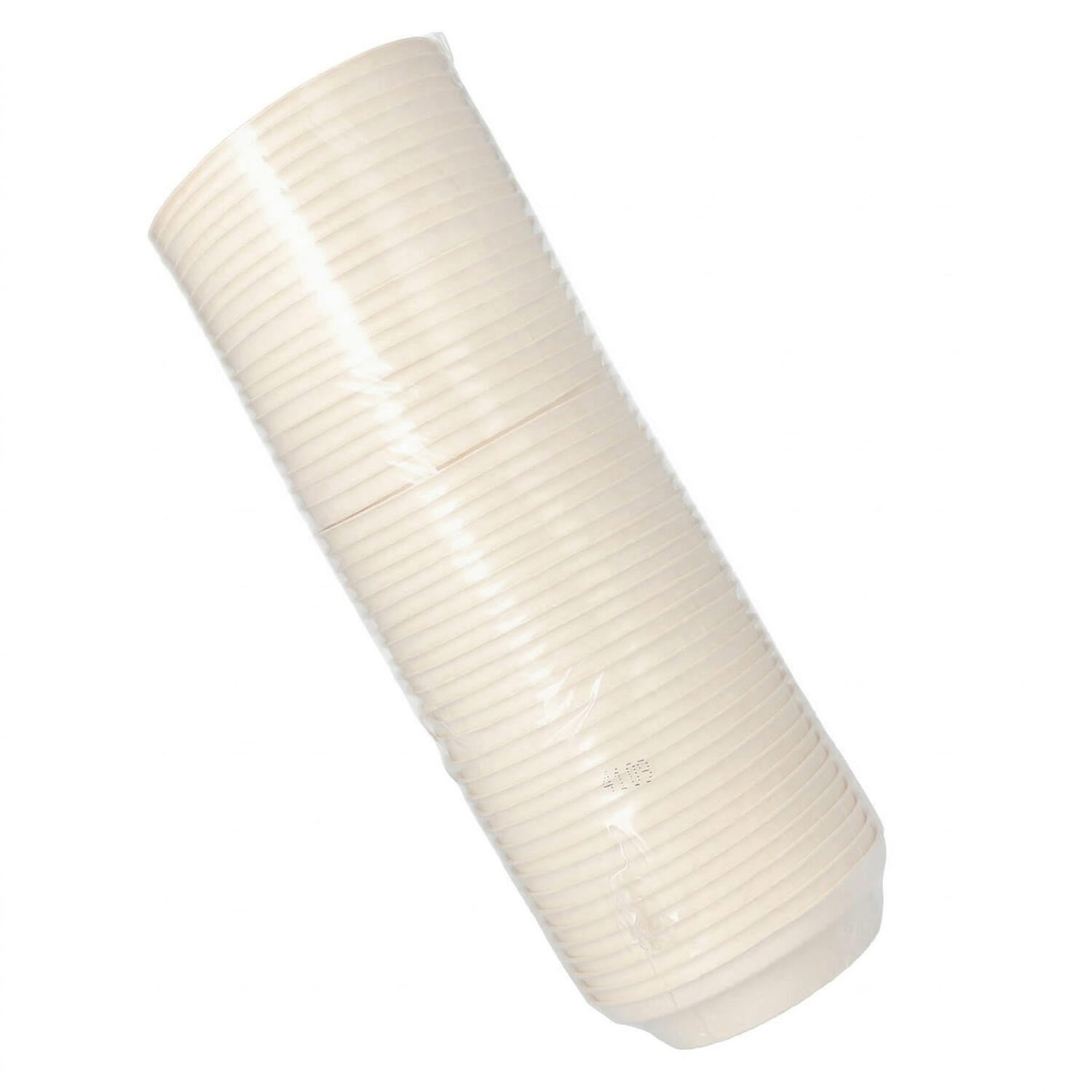 Domdeckel f�r Hei�getr�nke aus Zuckerrohr pure � 80mm, 50 Stk.