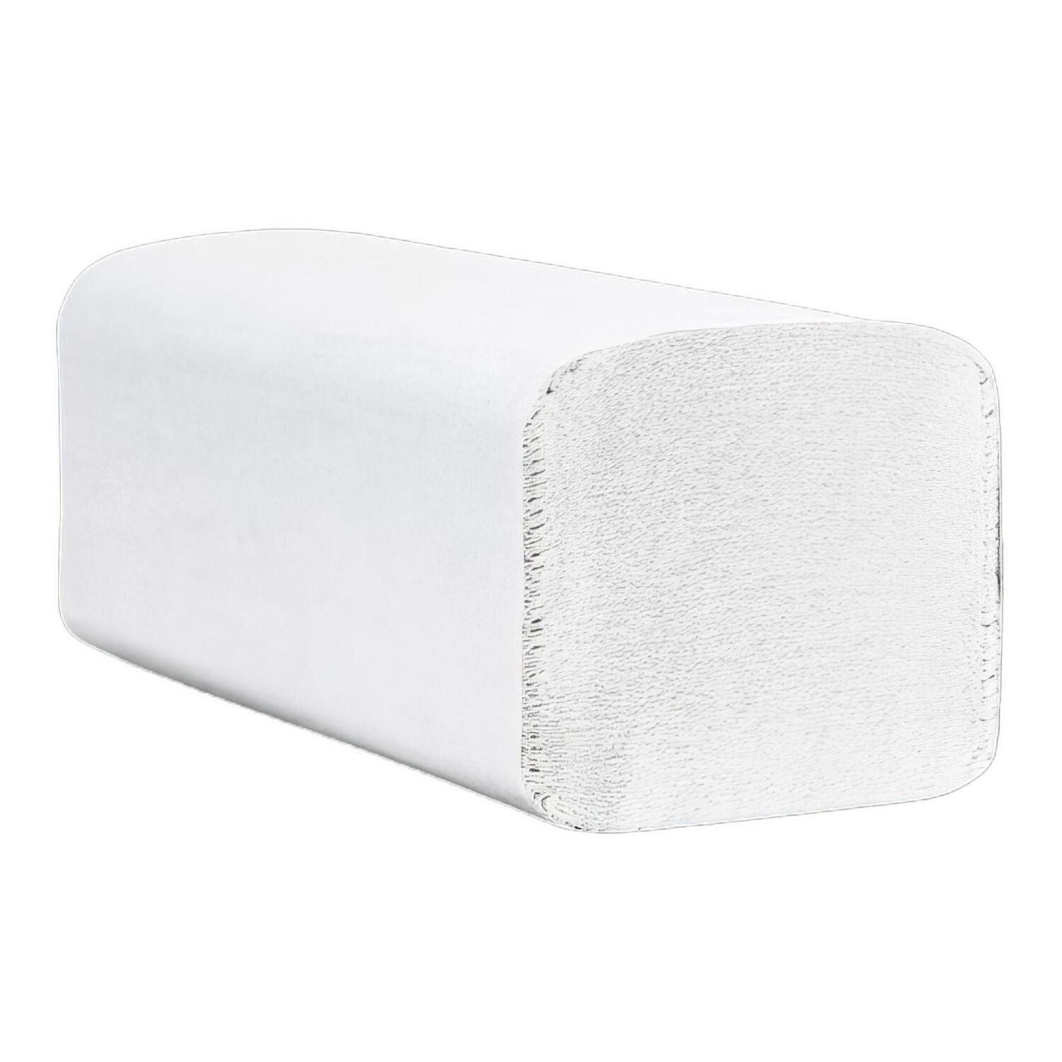 EcoLine Falthandt�cher V-Falz hochwei� 24x22cm 2-lagig 20 x 200 St�ck = 4000 Stk.