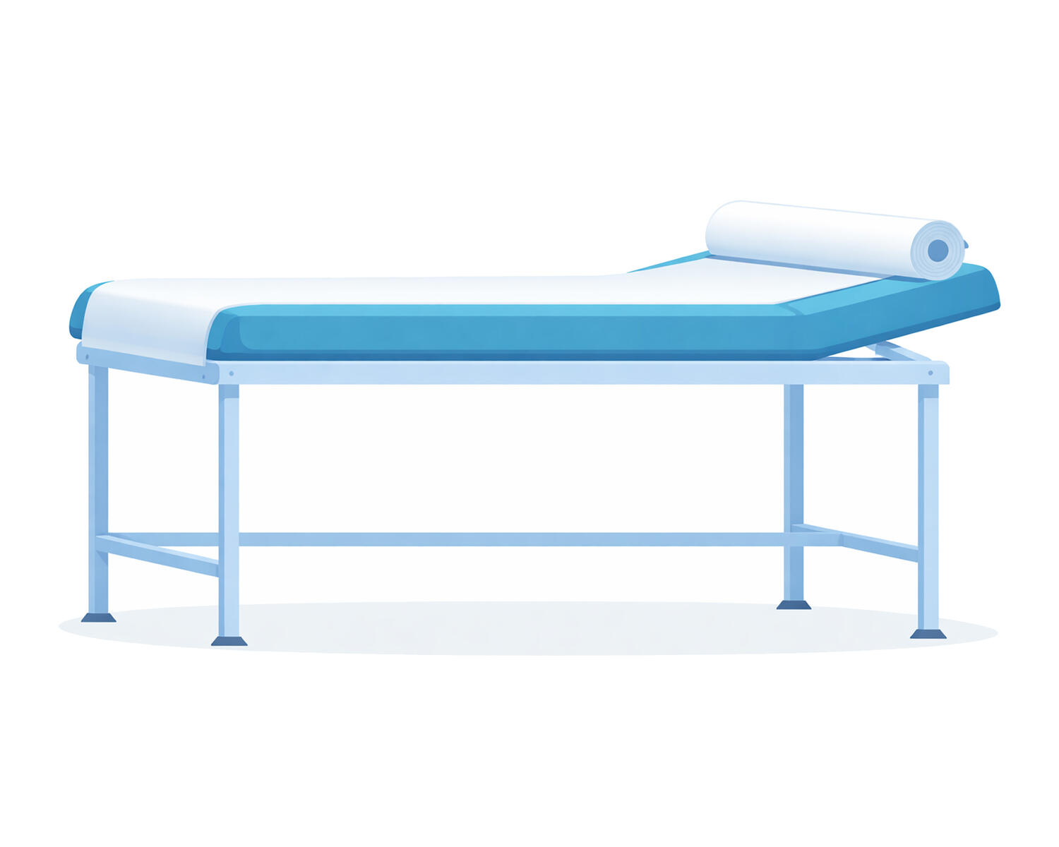 Celtex Liegenabdeckungen 2-lagig Tissue wei� 55x38cm 395 Abrisse, 4 Rollen je 150m