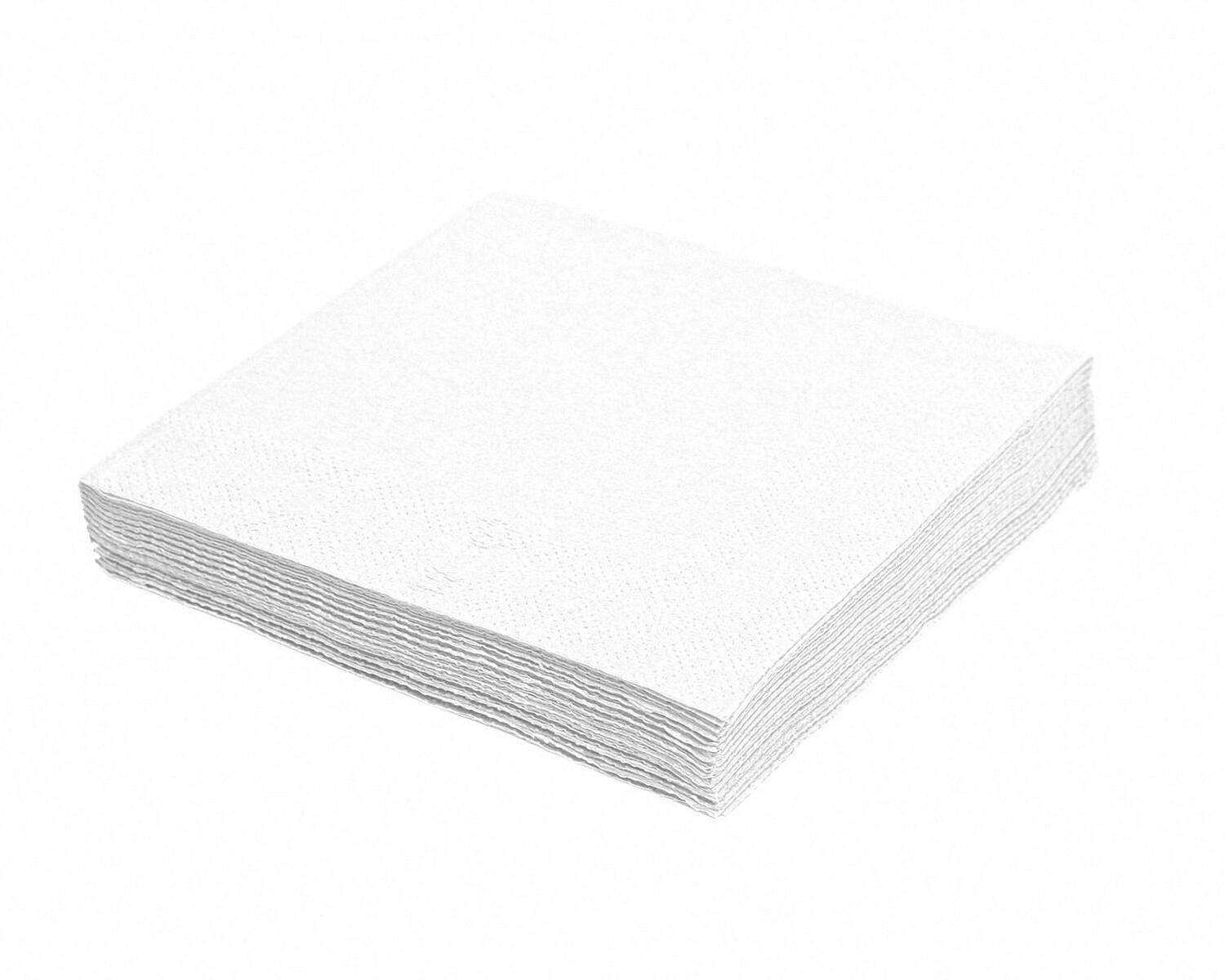 Servietten Prgeservietten 1-lagig, 30 x 30 cm, wei, gute Qualitt, 100 Stk.