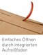 ColomPac Flaschenversandkarton fr 3-6 Flasche 385 x 375 x 265mm mit DHL Zertifizierung braun